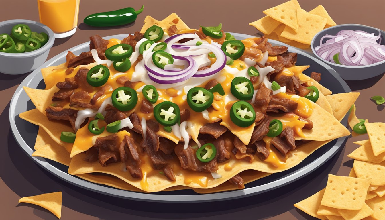 Lone Star Nacho Bliss: Texas BBQ Meets Mexican Flair