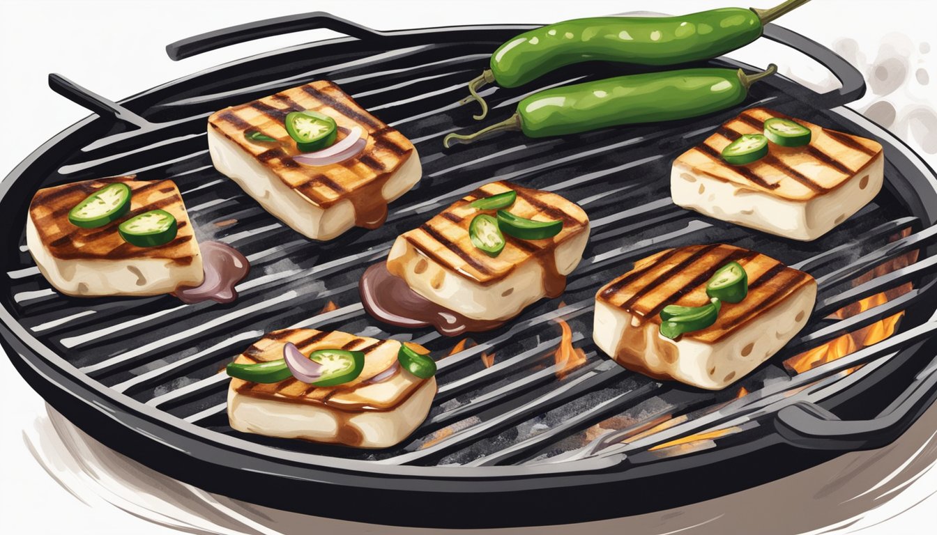 Smoky Texas BBQ Halloumi: Mediterranean Cheese Goes Cowboy